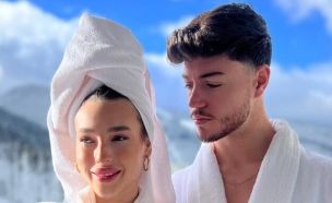 טניה לאורן והאקס קווין מיקוומן (צילום: מתוך אינסטגרם)