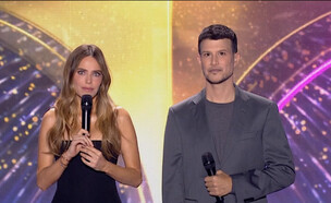 אסי עזר ורותם סלע (צילום: מתוך "הכוכב הבא לאירוויזיון", קשת 12)
