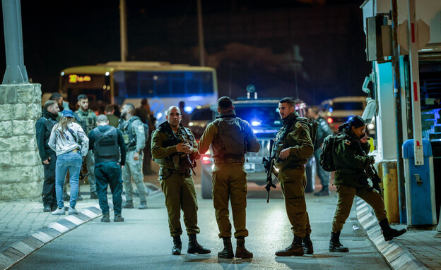 פיגוע ירי בכביש 60 (צילום: חיים גולדברג, פלאש 90)