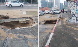 בור במחלף יצחק שדה