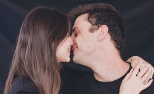 לירון רוזן (לירונים) ובן זוגה אמיר (צילום: נועה אייזן)