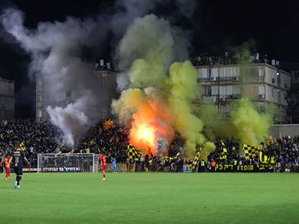 ואז מרסלן הגיע בתוספת הזמן והקפיץ את הקהל הבית“רי בסיום (לירון מולדובן)