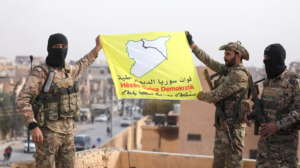 כוחות ה-SDF הכורדיים בסוריה