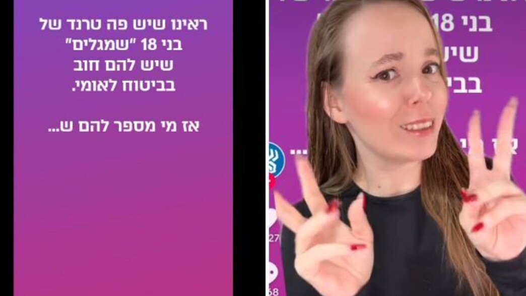 התגובות השנויות במחלוקת של ביטוח לאומי (צילום: @dashababayof, @bituahleumiofficial, tiktok)