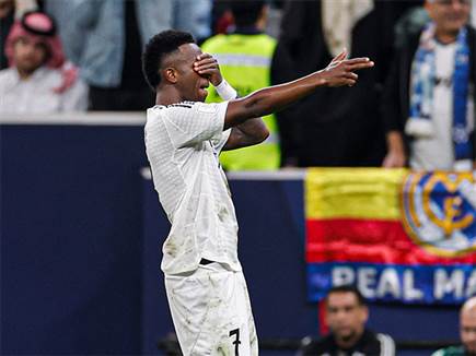 ויניסיוס אמר את המילה האחרונה עם שער מהנקודה הלבנה (ריאל מדריד, רשמי)