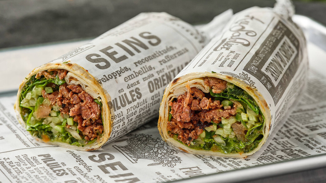 טורטיות עם בשר - לה קרנה רול טורטיות עם בשר - לה קרנה רול