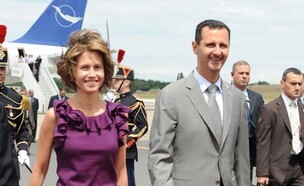 בשאר אל-אסד ורעייתו אסמא (צילום: Reuters, Abd Rabbo Ammar/ABACA)