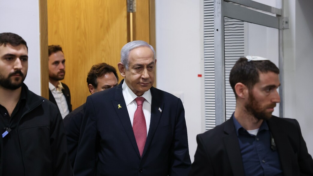 ראש הממשלה נתניהו בבית המשפט