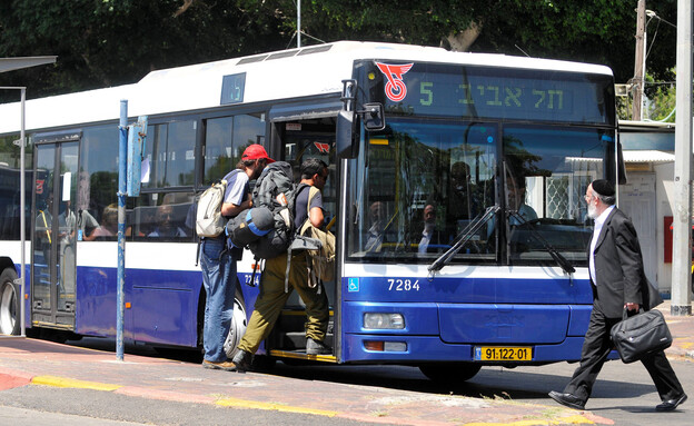 אוטובוס דן (צילום: יוסי זיגלר, פלאש 90)