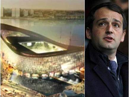 (Herzog and de Meuron`s Portsmouth Stadium ו-GETTY) (Herzog and de Meuron`s Portsmouth Stadium ו-GETTY)