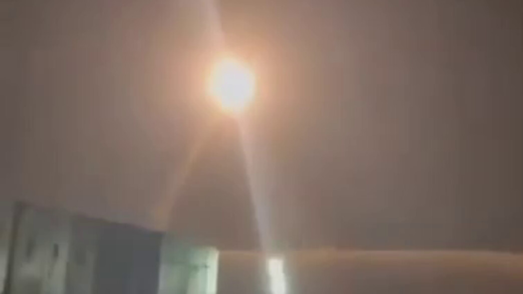 מערכת ההגנה האווירית THAAD מיירטת את הטיל החות'י