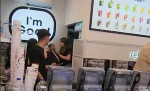 מכות באילת  (צילום: רשתות חברתיות)