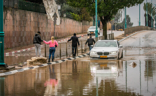 הצפות (צילום: יוסי אלוני, פלאש 90)