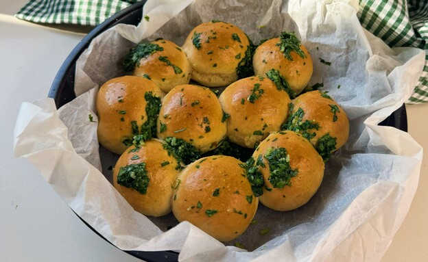 סופגניות שום - הגרסה האפויה