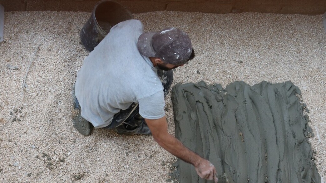טייח באתר בנייה טייח באתר בנייה