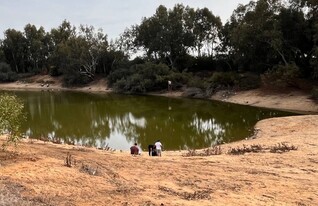 אגם הנקיק (צילום: דניאל ארזי)