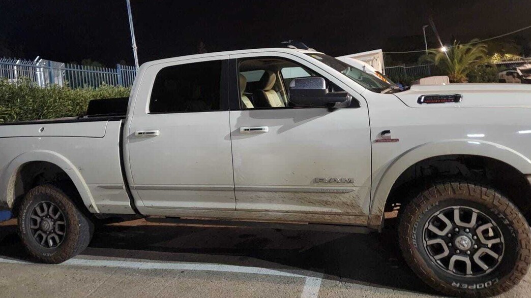 הרכב באמצעותו חצו שני ישראלים את הגבול לשטח סוריה