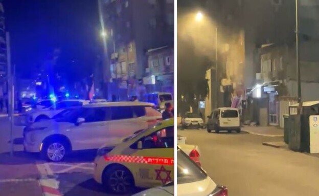זירת הפיצוץ במכון היופי בנתניה