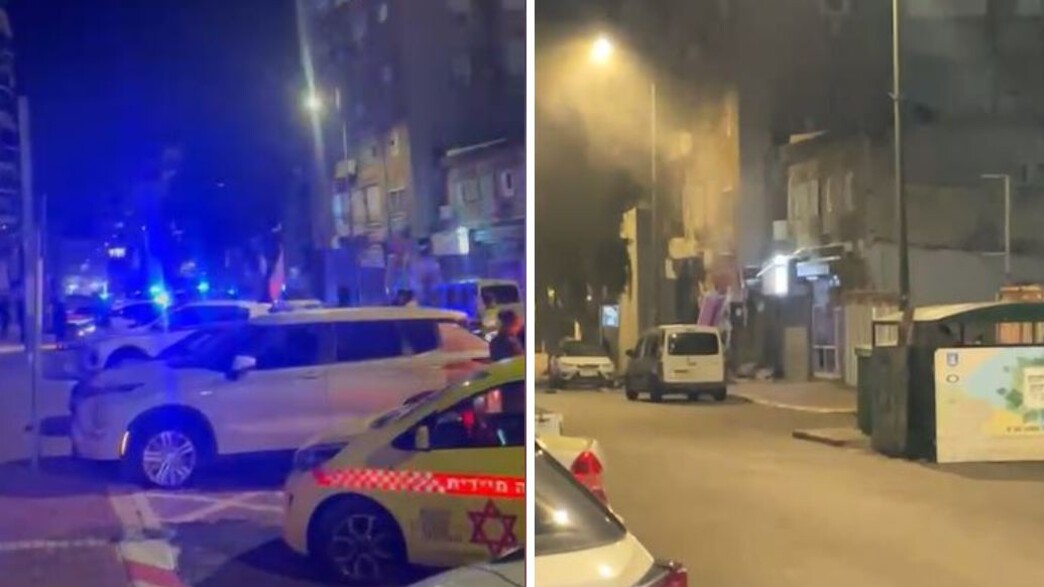 זירת הפיצוץ במכון היופי בנתניה