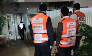 הזירה באשדוד (צילום: איחוד הצלה)