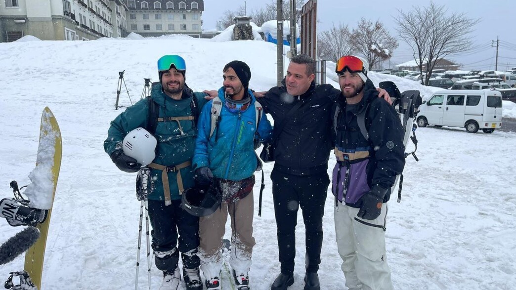 שלושת הישראלים שנתקעו בהר ביפן - חולצו