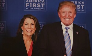 Tammy Bruce, Donald Trump (צילום: Tammy Bruce, twitter)