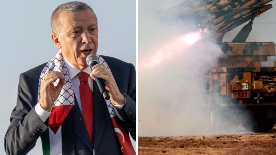 שוב במוקד. ארדואן (צילום: YASIN AKGUL | AAREF WATAD/AFP via Getty Images)