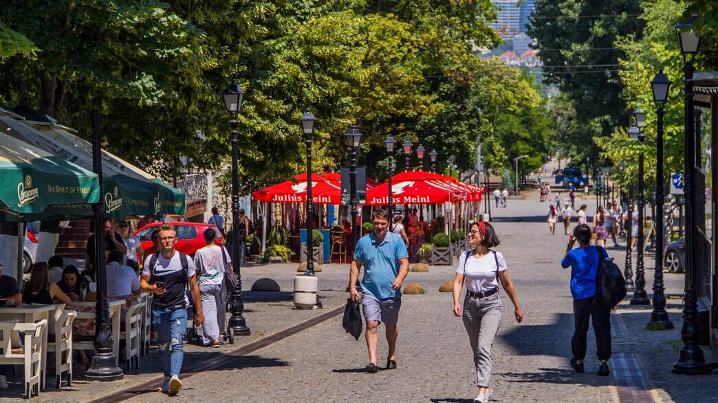 רחוב אנשים קישינב מולדובה
