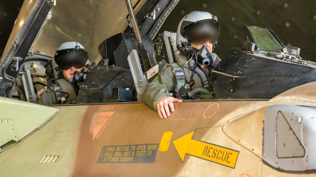 המראת מטוסי סופה F-16I מבסיס רמון 