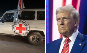 דונלד טראמפ, עסקת חטופים (צילום: עטיה מוחמד)