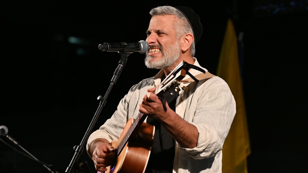 עצרת משפחות חטופים בכיכר החטופים