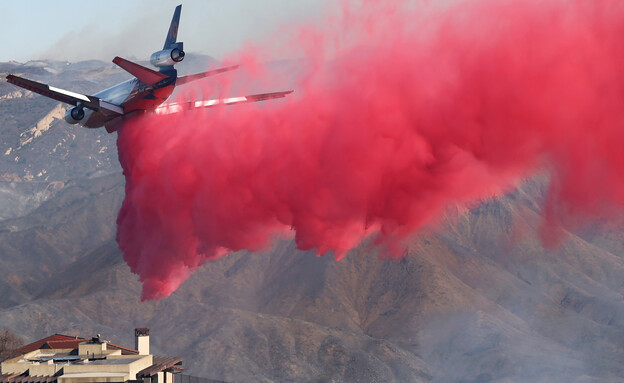 פוס צ'ק שריפות לוס אנג'לס (צילום: GETTY IMAGES)