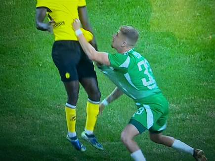 התמונה ממערכת ה-VAR עליה הסתמך הצוות