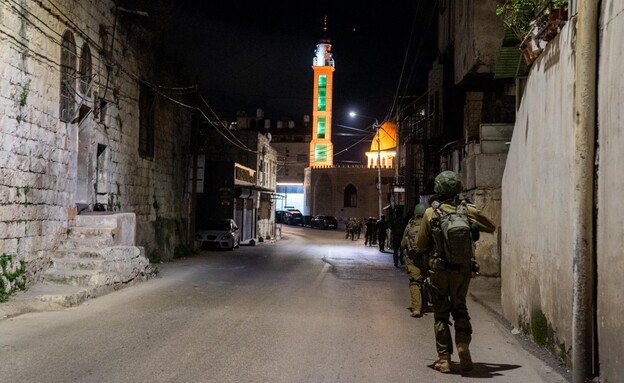 פעילות כוחות צה״ל  ביהודה ושומרון (צילום: דובר צה