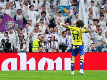 פאביו סילבה הדהים את הברנבאו תוך פחות מחצי דקה (Getty)