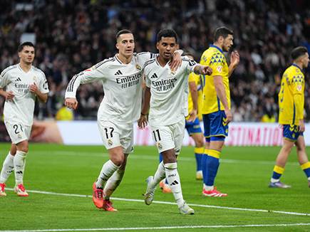 גם רודריגו חגג במשחק נהדר (Getty)