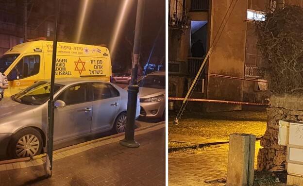 זירת הרצח בפתח תקווה