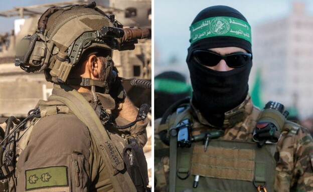 חמאס בעזה, כוח צהל (צילום: ABOOD ABUSALAMA/Middle East Images/AFP via Getty Images | דובר צה