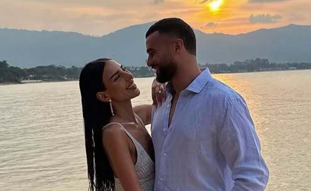 אלין כהן ובן הזוג (צילום: מתוך "עמוד האינסטגרם של אלין כהן", לפי סעיף 27 א')