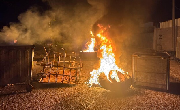 הצתות ביהודה ושומרון (צילום: שימוש לפי סעיף 27 א)