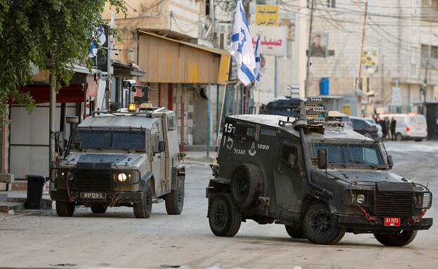 מבצע חומת ברזל בג'נין (צילום: reuters)