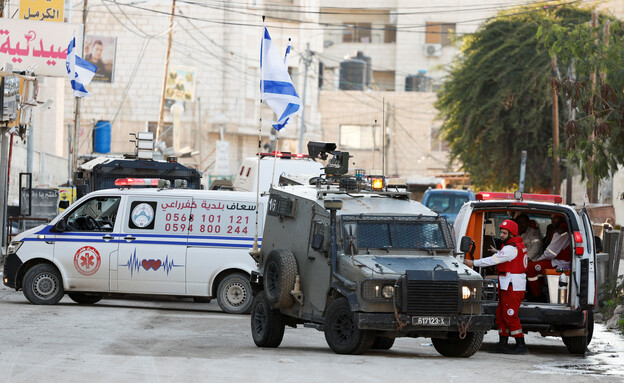 מבצע חומת ברזל בג'נין (צילום: reuters)