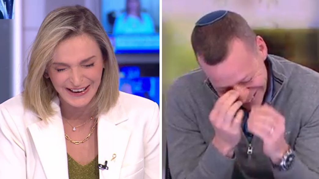 עמית סגל, דנה ויס (צילום: חדשות 12)