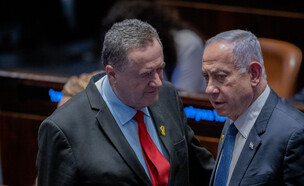ראש הממשלה נתניהו, שר הביטחון כ"ץ (צילום: חיים גולדברג, פלאש 90)
