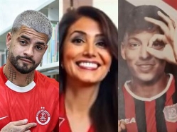 (חשבונות הטוויטר של מכבי חיפה, הפועל ת"א והפועל י-ם) (צילום: ספורט 5)