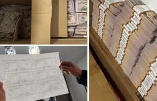 זמר מוכר נעצר בחשד לזיוף מיליון וחצי דולר (צילום: דוברות המשטרה)