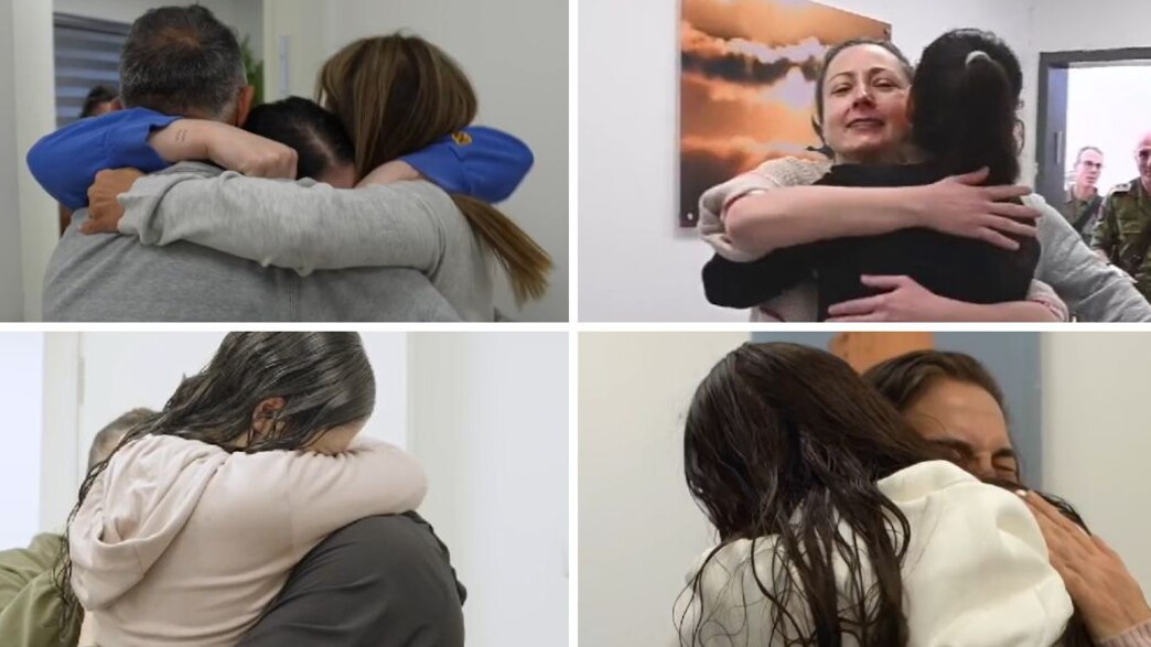 המפגשים המרגשים של התצפיתניות עם המשפחות