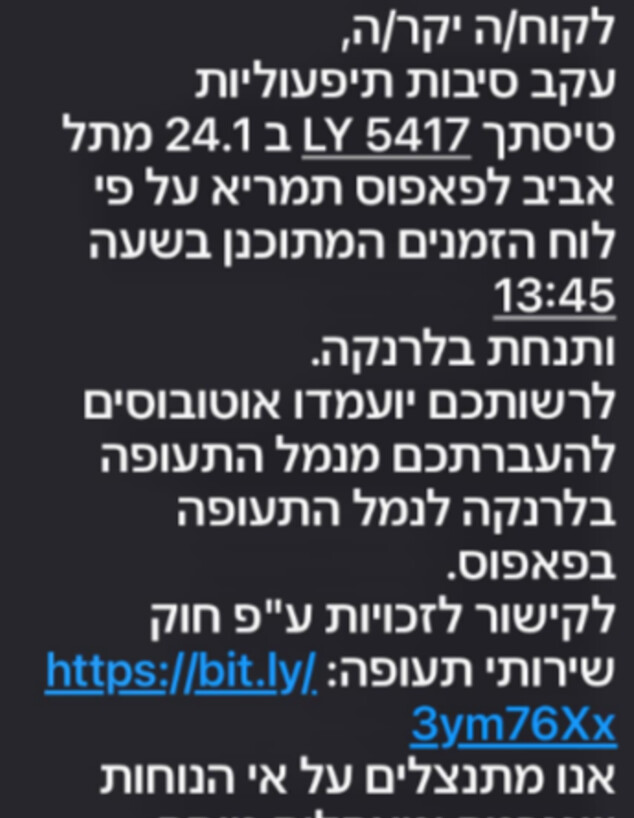 נמל התעופה בפאפוס (צילום: צילום מסך)