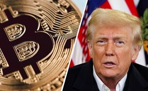 טראמפ ביטקוין (צילום: רויטרס, 123RF)