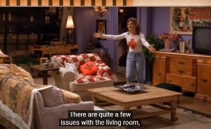 פנג שואי בסלון של חברים (צילום: צילום מסך יוטיוב)